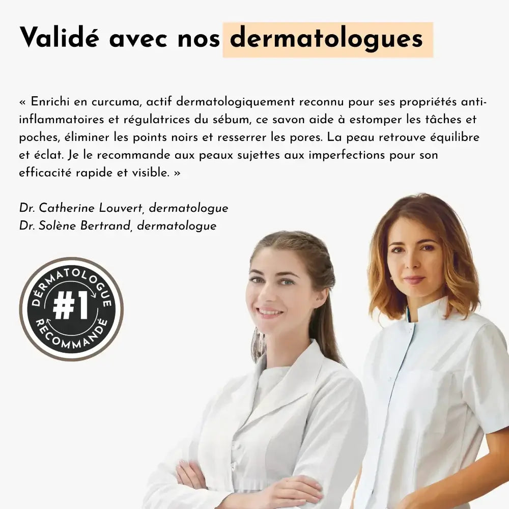 Savon Anti-Taches au Curcuma