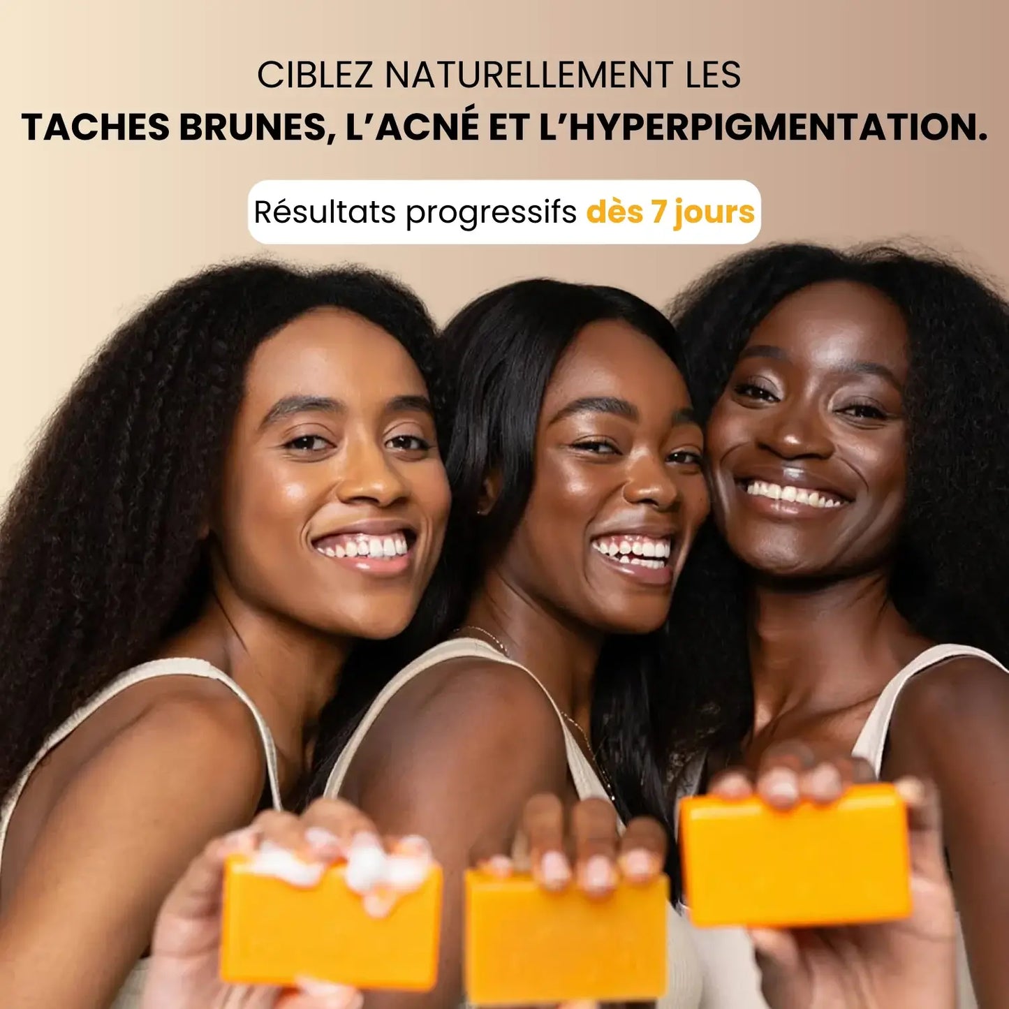 Savon Anti-Taches au Curcuma