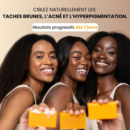 Savon Anti-Taches au Curcuma